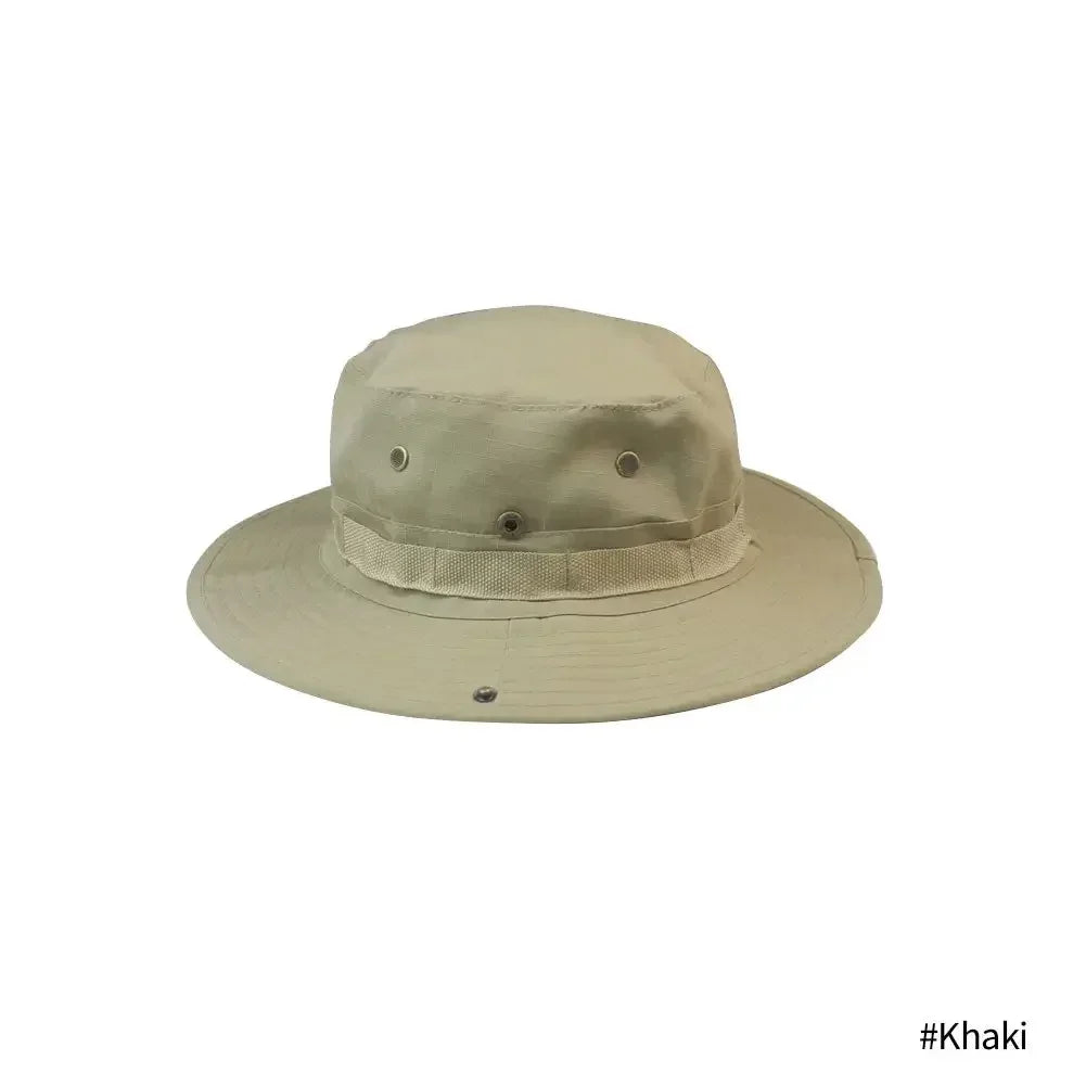 Camouflage Tactical Boonie Hats Camping Climbing Bucket Sniper Hat Men Outdoor Fishing Hiking Cap Sun Protective Boonie Caps