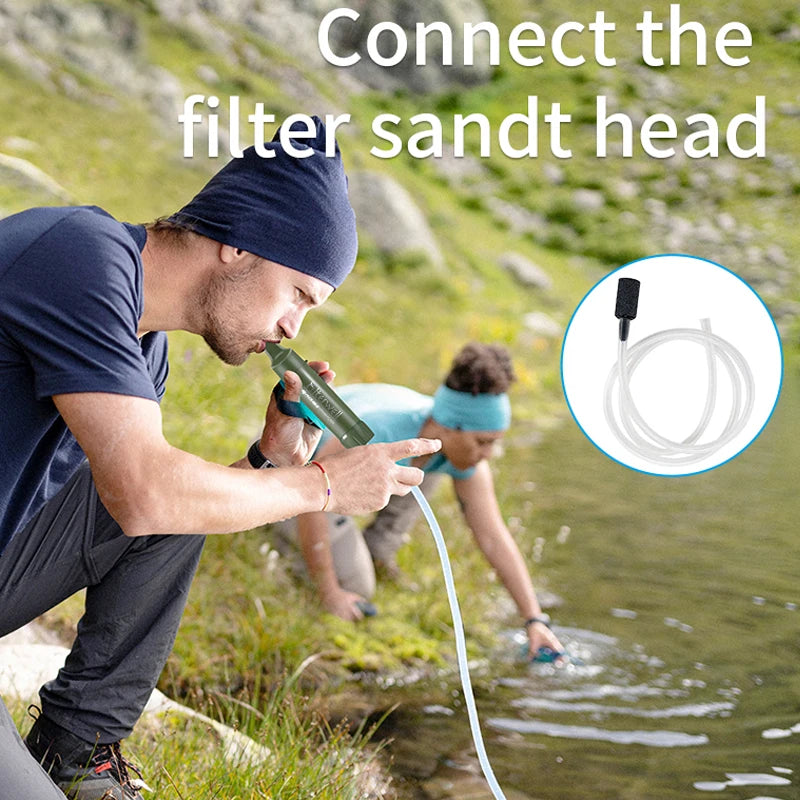 Filterwell Mini Portable Camping Water Filter Drinking Water Purifier Outdoor Camp Hiking Survival Equipment Tourist Accessories
