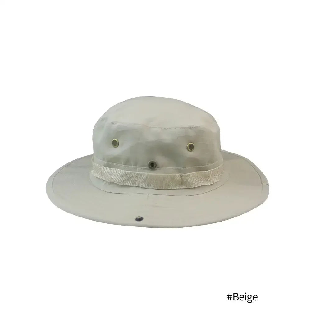 Camouflage Tactical Boonie Hats Camping Climbing Bucket Sniper Hat Men Outdoor Fishing Hiking Cap Sun Protective Boonie Caps