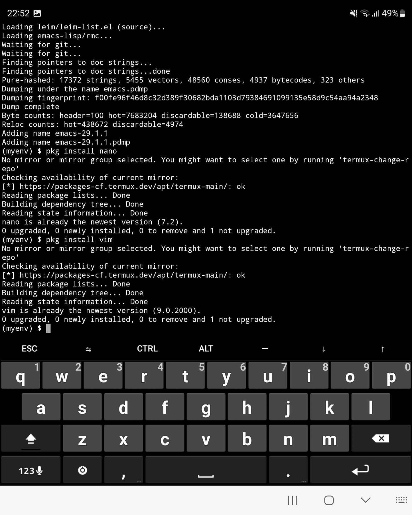 Desenvolvendo aplicações web com Django no Android usando Termux