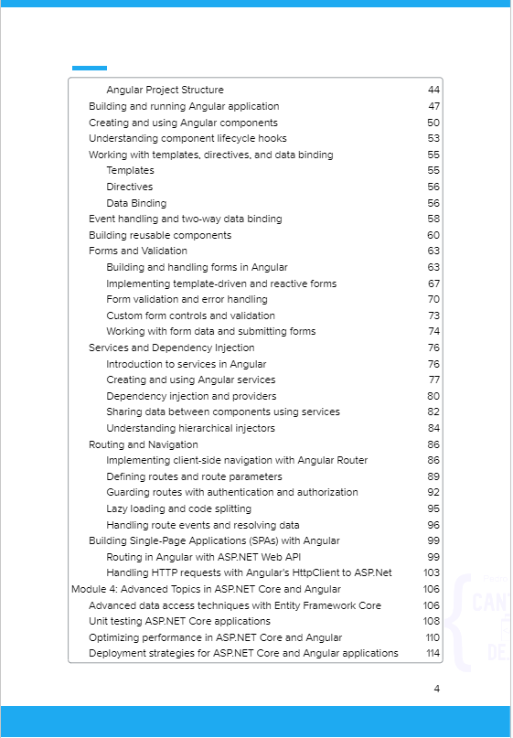Course Microsoft ASP.NET Core and Angular 9+ - Cantinhode.net