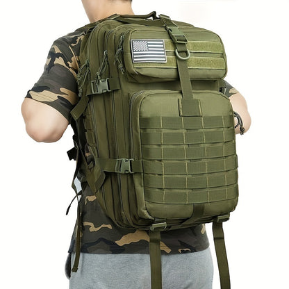 50L Military Tactical Backpacks Molle Army Assault Pack 3 Day Bug Out Bag Hiking Treeking Rucksack
