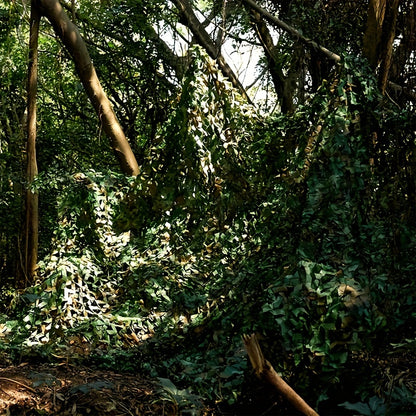 Single Pack Senmortar Camouflage Net, Cut-to-Size Military Woodland Hunting Mesh in Grass Green, Made of Durable Polyester Fiber for Blind, Sunshade, Shooting, Theme Party Decoration