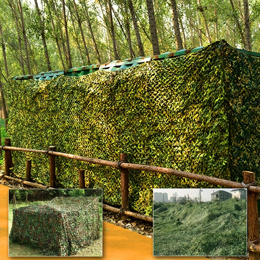 Single Pack Senmortar Camouflage Net, Cut-to-Size Military Woodland Hunting Mesh in Grass Green, Made of Durable Polyester Fiber for Blind, Sunshade, Shooting, Theme Party Decoration