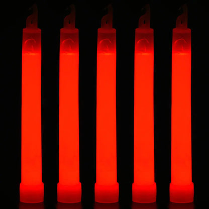 5-20Pcs Fluorescence Light Glow Sticks with Hook for Hiking Camping Outdoor Light Stick Outdoor Emergency Lighting