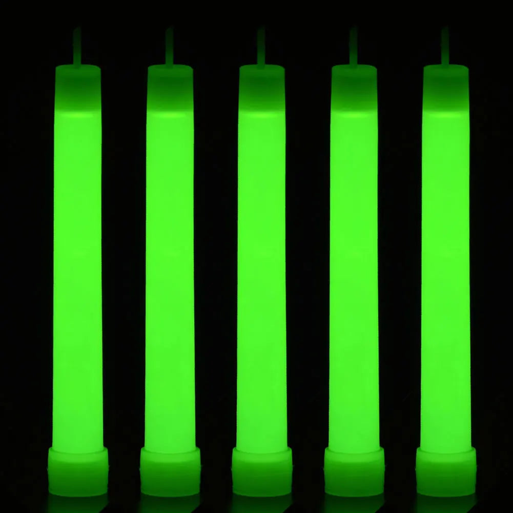 5-20Pcs Fluorescence Light Glow Sticks with Hook for Hiking Camping Outdoor Light Stick Outdoor Emergency Lighting
