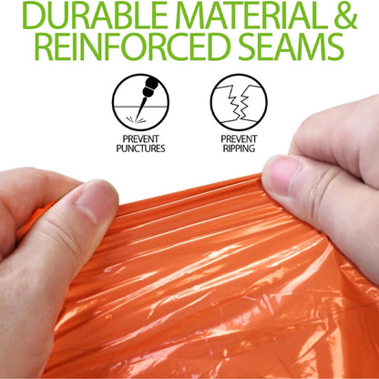 Survival Emergency Poncho,Lightweight Survival Gear for Outdoor Camping Hiking Keep Warm After Earthquakes,Hurricanes Disasters