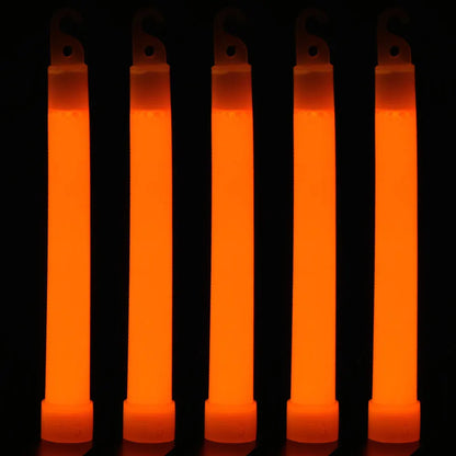 5-20Pcs Fluorescence Light Glow Sticks with Hook for Hiking Camping Outdoor Light Stick Outdoor Emergency Lighting