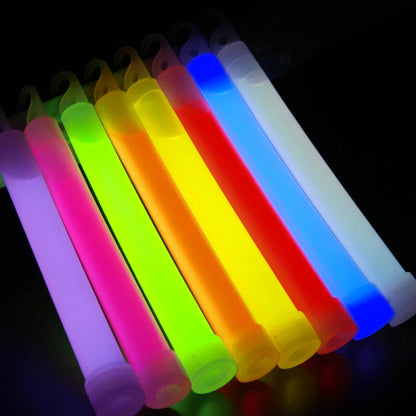 5-20Pcs Fluorescence Light Glow Sticks with Hook for Hiking Camping Outdoor Light Stick Outdoor Emergency Lighting