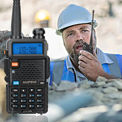 Hot Baofeng UV-5R 8W True High Power Powerful CB Portable Walkie Talkie Long Range 10km FM Two Way Radio  uv5r Hunting Radios