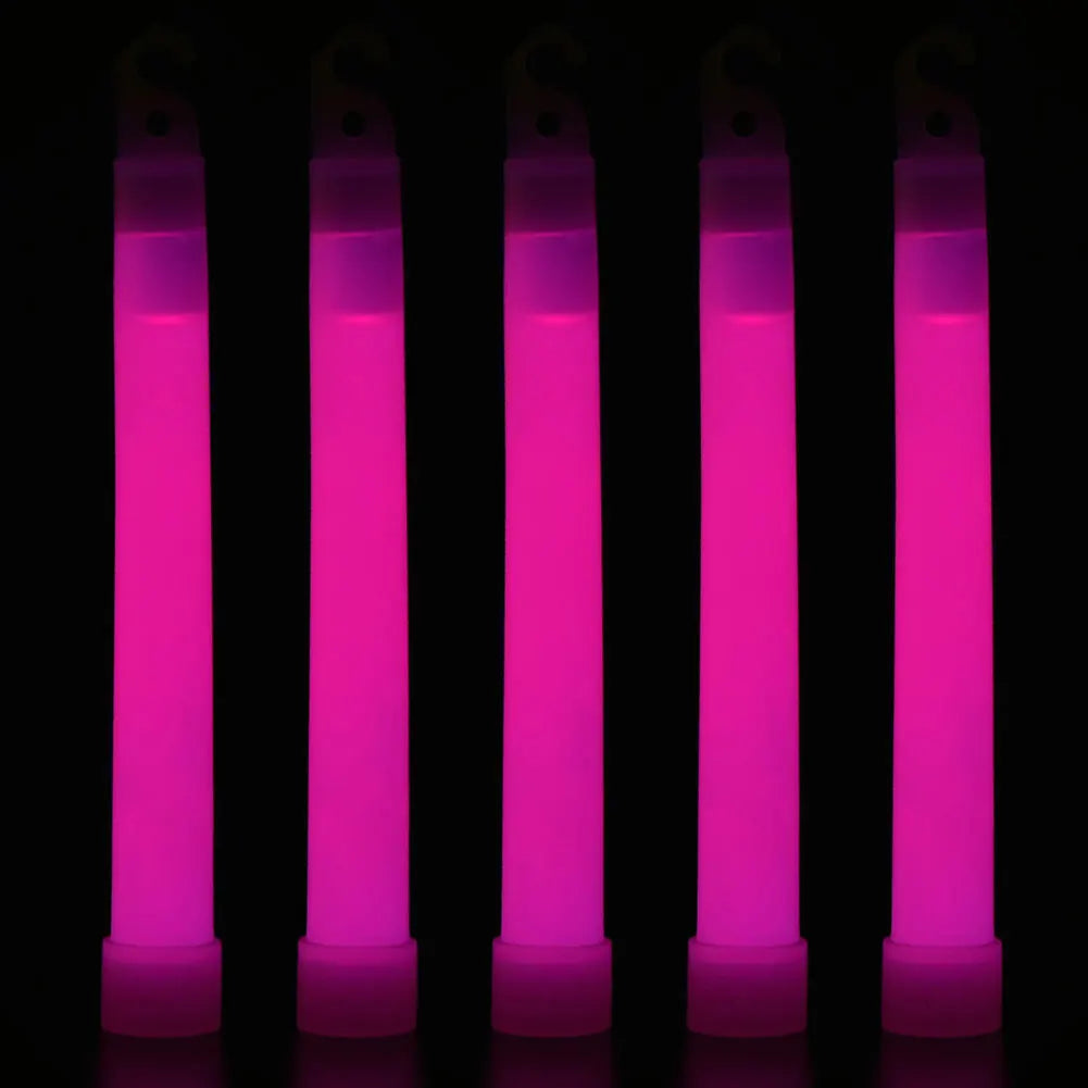 5-20Pcs Fluorescence Light Glow Sticks with Hook for Hiking Camping Outdoor Light Stick Outdoor Emergency Lighting