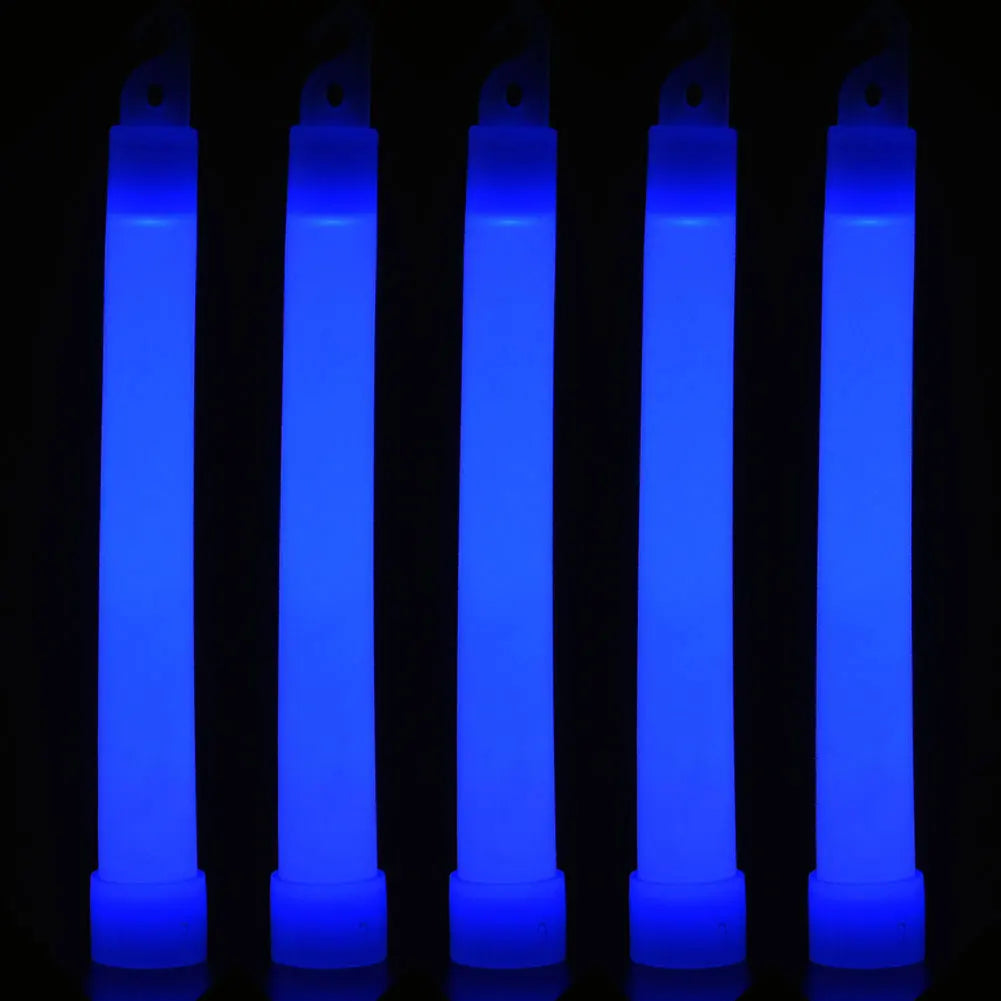 5-20Pcs Fluorescence Light Glow Sticks with Hook for Hiking Camping Outdoor Light Stick Outdoor Emergency Lighting