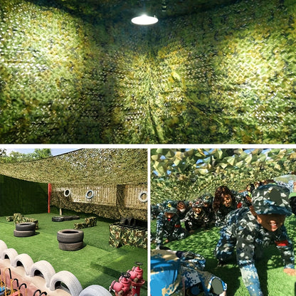 Single Pack Senmortar Camouflage Net, Cut-to-Size Military Woodland Hunting Mesh in Grass Green, Made of Durable Polyester Fiber for Blind, Sunshade, Shooting, Theme Party Decoration