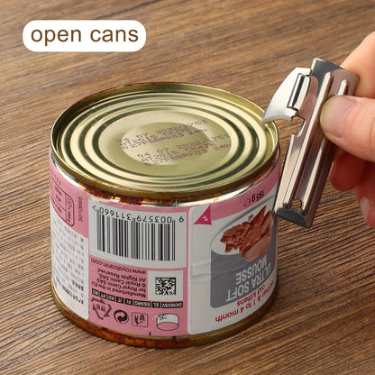 10pcs/set, Can Opener, Camping Can Opener, Stainless Steel Military Can Opener, Survival Can Opener, Army Can Opener, Backpack Can Opener, Kitchen Gadgets, Cheap Items