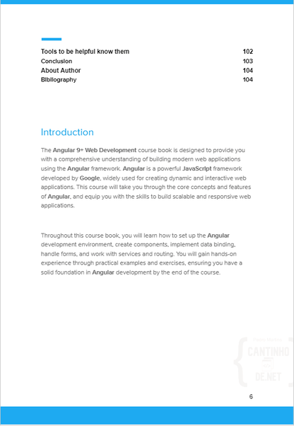 Course Angular 9+ Web Development - Cantinhode.net